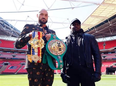 tyson fury fight time dillian whyte